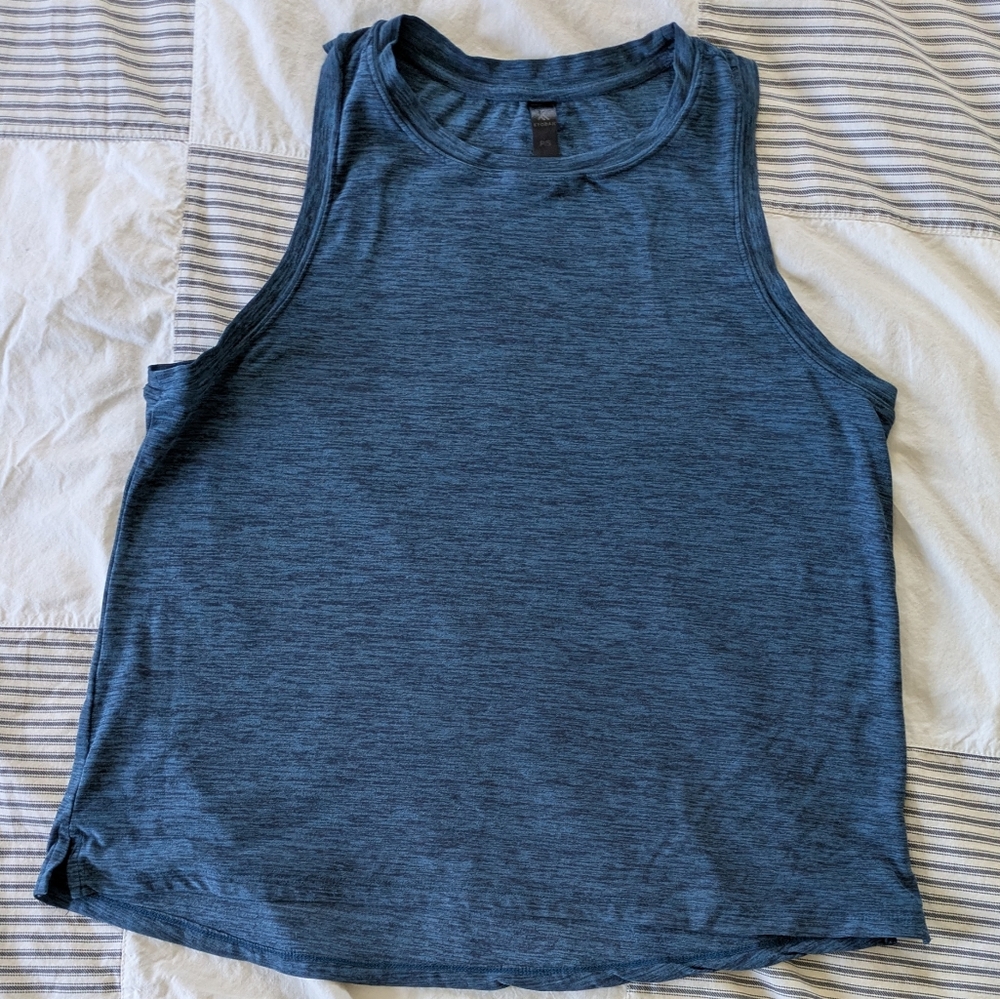 Kyodan Heathered Navy Blue Muscle Tank